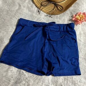 NWOT blue swim shorts M
